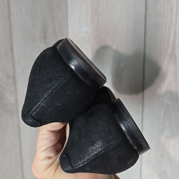 AGL Black Women's Loafers with Buckle Detail The Pointed Toe Shoes Sz 36/6 - Picture 7 of 13